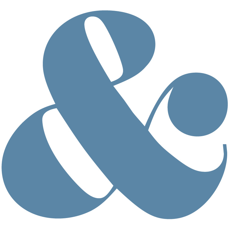 Ampersand Blue Southern Utah Health & Wellness Magazine identity mark